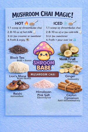 Mushroom Chai 🌶️