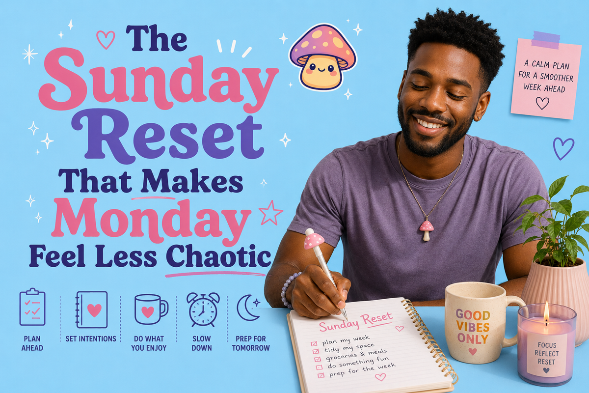 The Sunday Reset That Makes Monday Feel Less Chaotic
