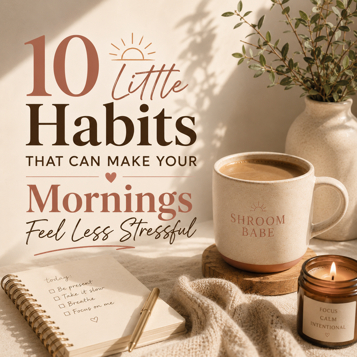 10 Little Habits That Can Make Your Mornings Feel Less Stressful