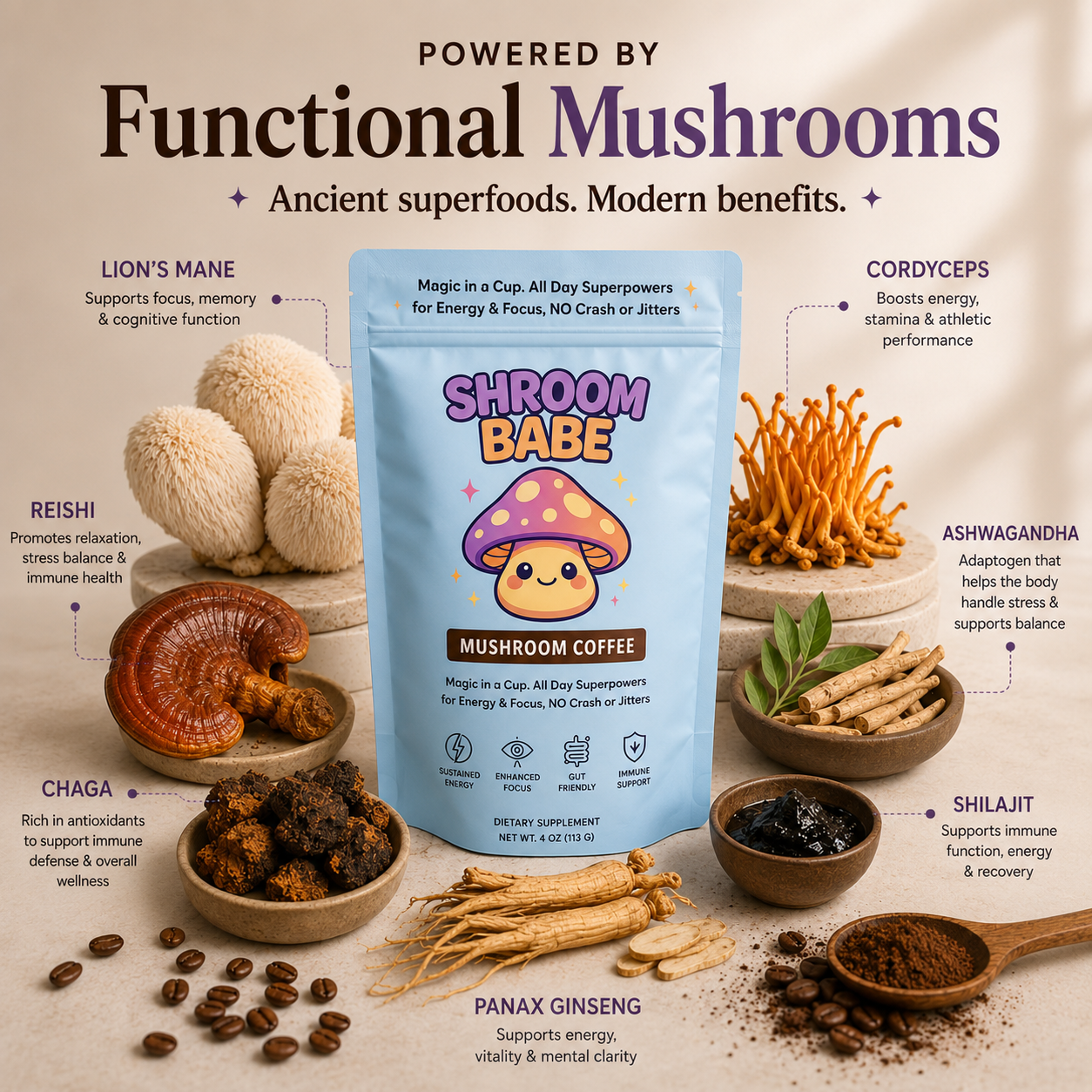 What Are Functional Mushrooms?