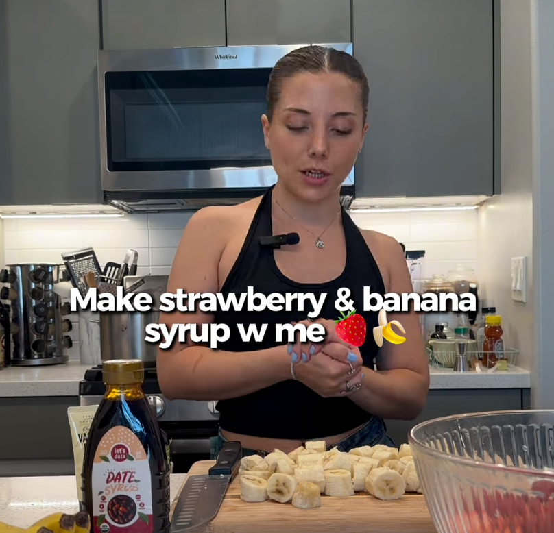 Strawberry & Banana Syrup