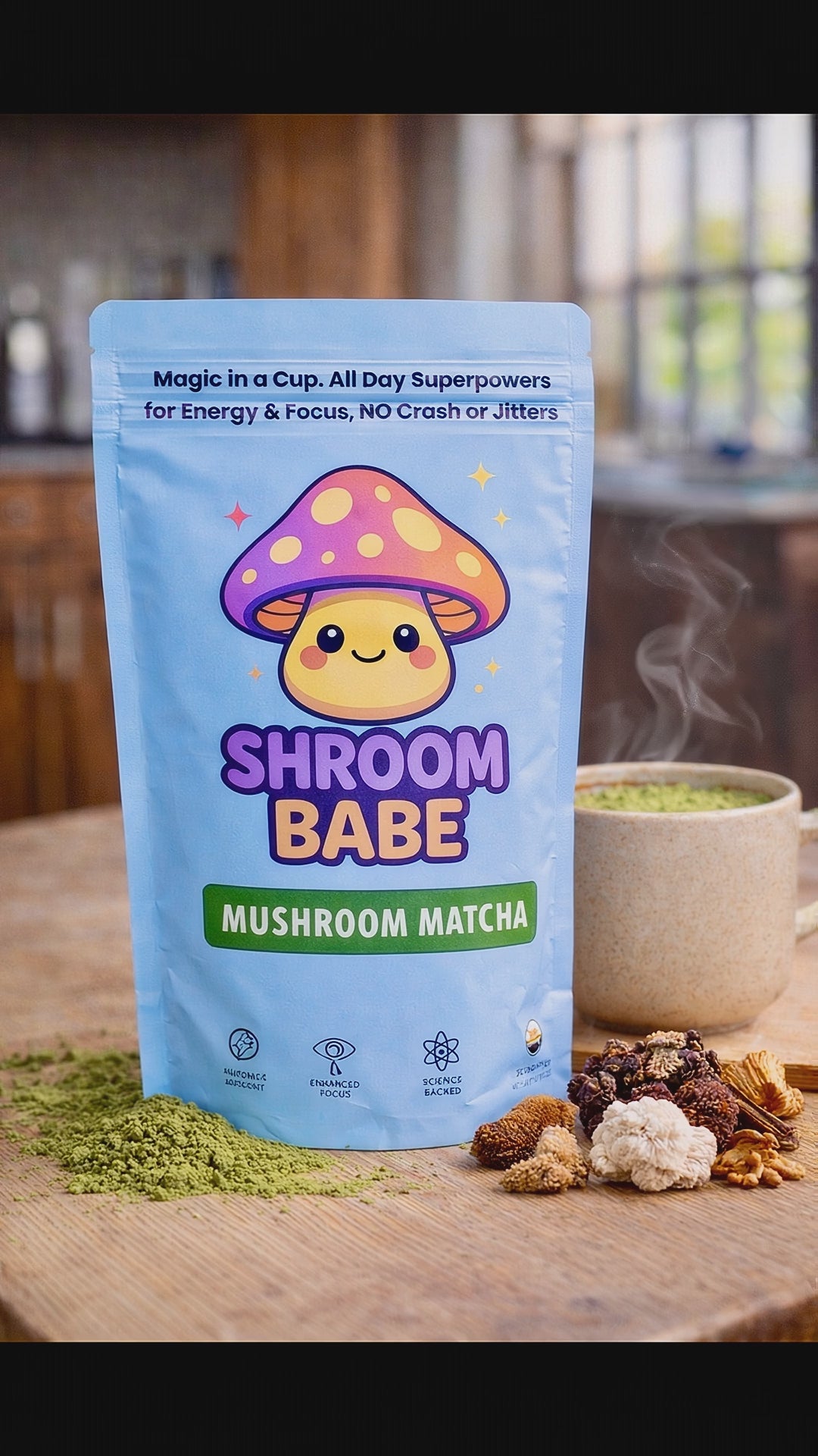 Mushroom Matcha 🍵