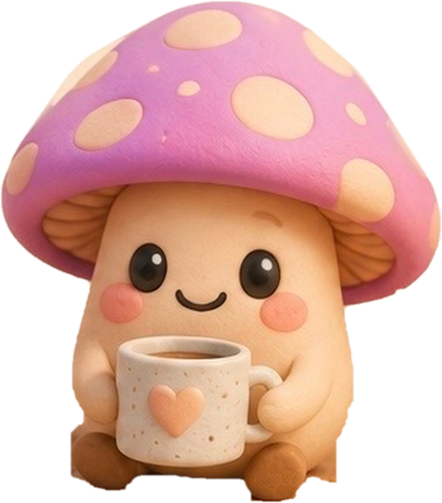 Shroom Babe mascot